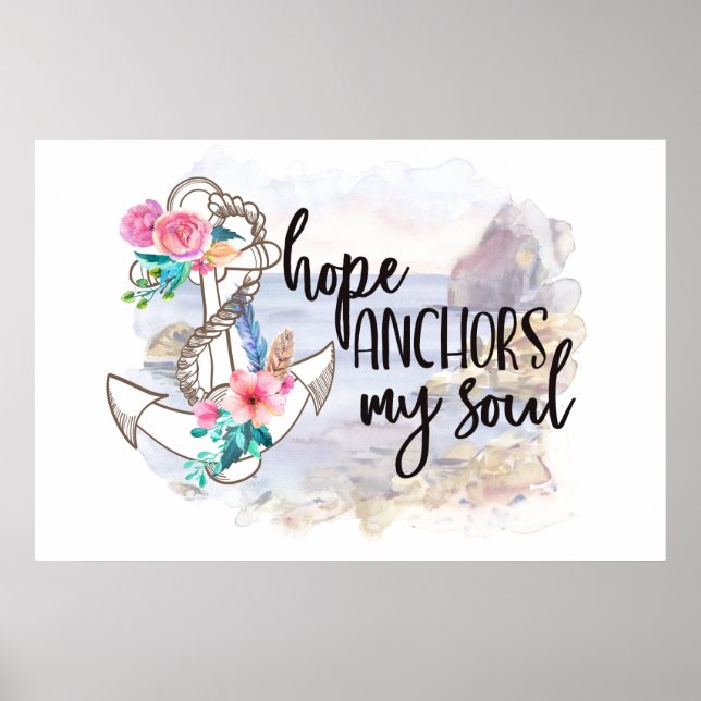 Affiche Un mot d'art inspirant (Devant)