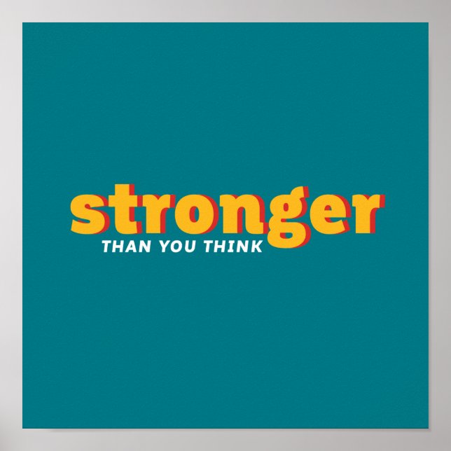 Affiche Un Mot Qui Dit Une Citation Inspirationnelle Plus  (Devant)