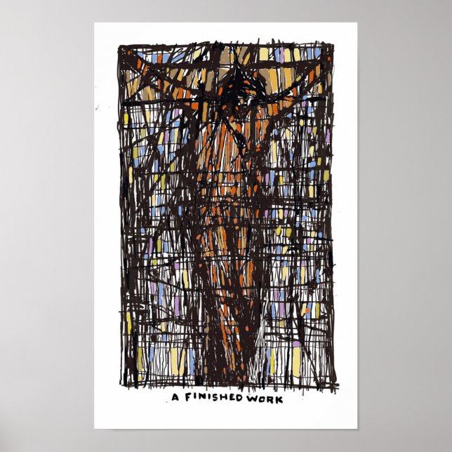 Affiche Un mur d'art fini (Devant)