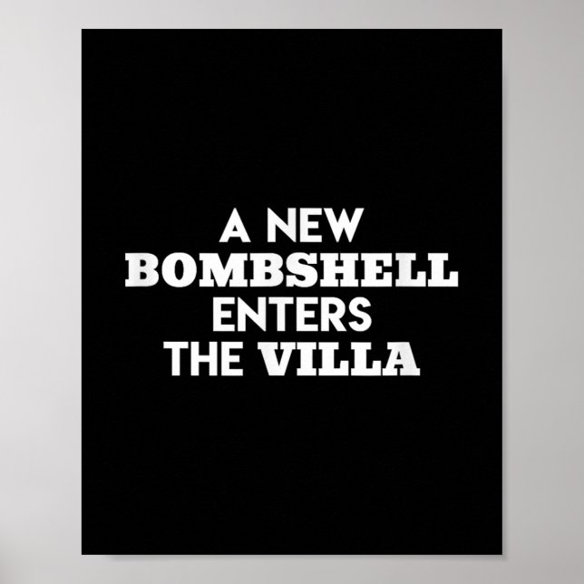 Affiche Un Nouveau Bombshell Entre Dans La Villa Island Lo (Devant)