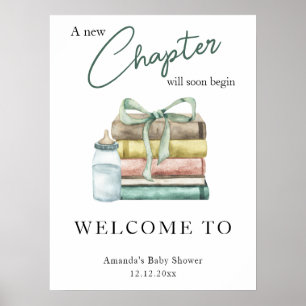 Affiche Un nouveau chapitre entrera bientôt en baby shower