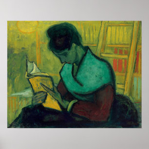 Affiche Un nouveau lecteur Vincent Van Gogh Peinture