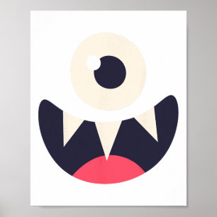 Affiche Un Oeil Monster Idées Costume Facile Halloween Gra