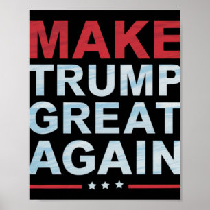 Affiche Un officiel qui redonne à Trump sa grandeur