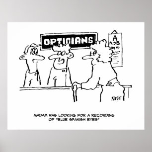 Affiche Un optimiste est invité à "Spanish Eyes"