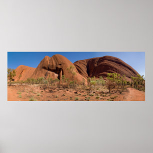 Affiche Un panorama unique depuis Uluru Ayers Rock