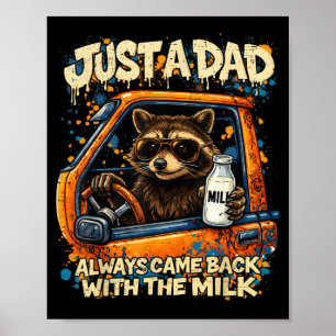 Affiche Un papa qui est revenu pour la fête des pères adul