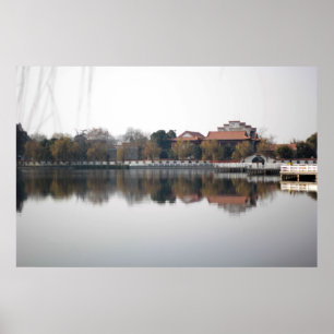 Affiche Un parc zoologique à Wuhan, Chine