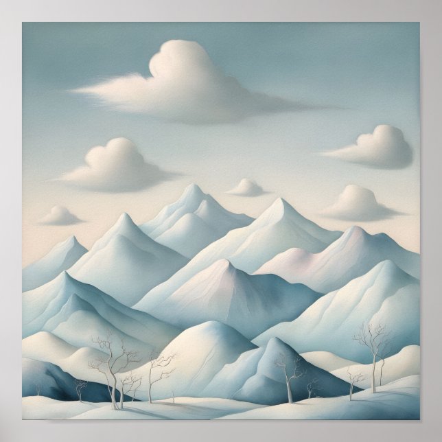 Affiche Un pays d'hiver rêvé (Devant)