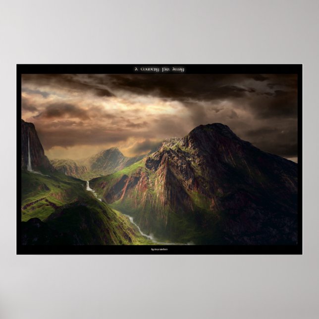 Affiche Un Pays Loin (Devant)