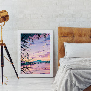 Affiche Un paysage de rêve dynamique