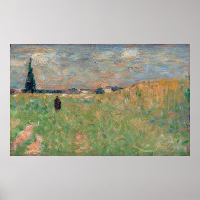 Affiche Un paysage estival (Devant)