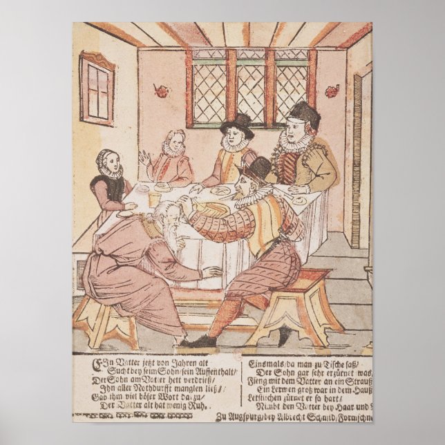 Affiche Un père mélané par son fils (Devant)