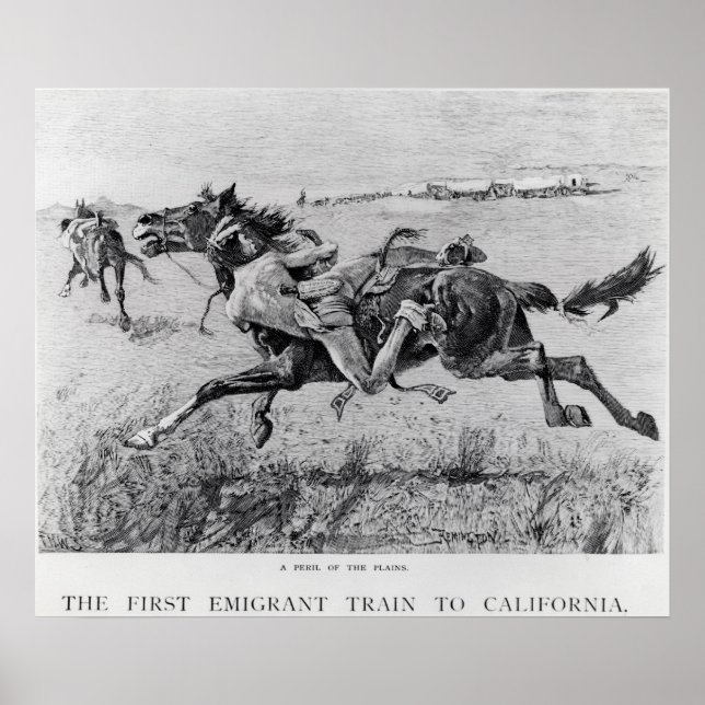 Affiche Un péril des plaines (Devant)