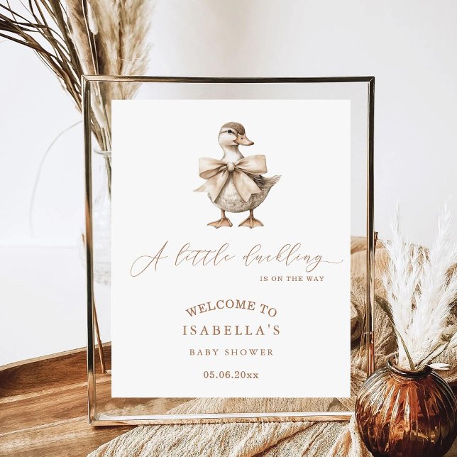 Affiche Un Petit Baby shower De Caniche (Créateur téléchargé)