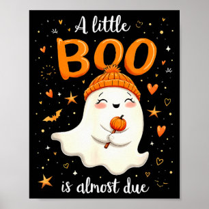 Affiche Un petit boo est presque dû à la future maman Hall
