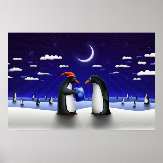 Affiche Un Petit Cadeau Pour Noël (Devant)