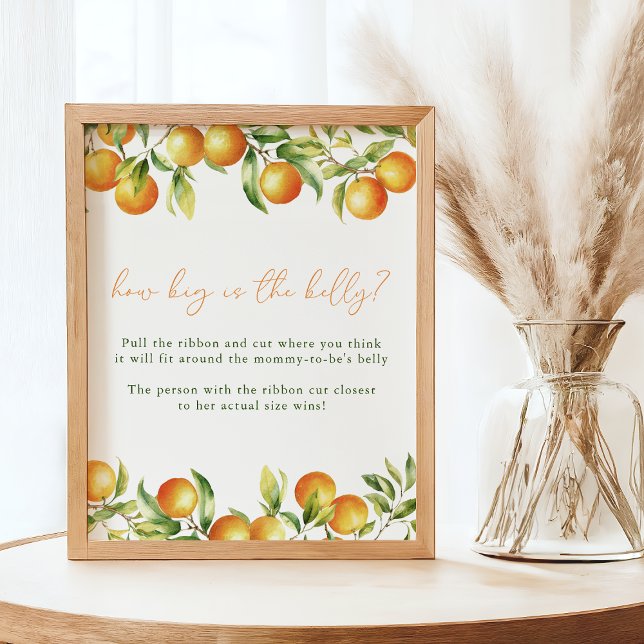 Affiche Un Petit Cutie Est Sur Le Chemin Du Jeu De Ventre  (Créateur téléchargé)