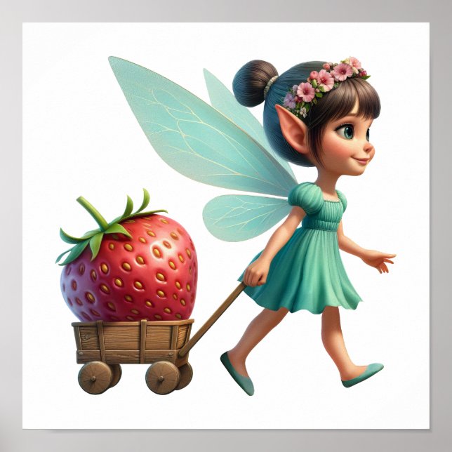 Affiche Un petit dessin magique enchanté Fairy (Devant)