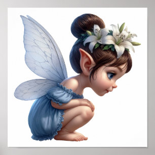 Affiche Un petit dessin magique enchanté Fairy