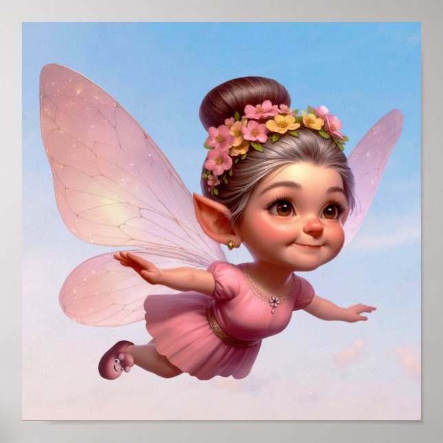 Affiche Un petit dessin magique enchanté Fairy (Devant)