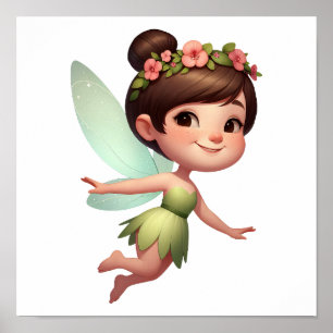 Affiche Un petit dessin magique enchanté Fairy