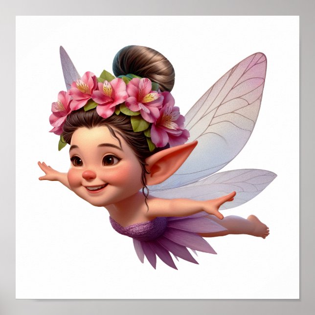Affiche Un petit dessin magique enchanté Fairy (Devant)