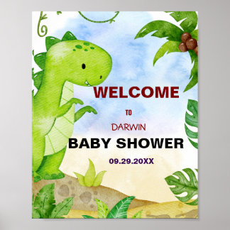 Affiche Un petit Dino est bientôt à l'éclosion ! Baby show