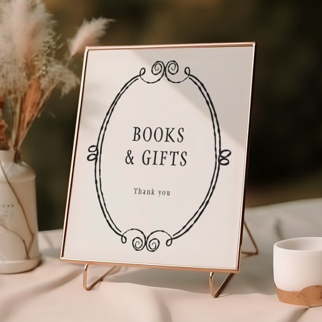 Affiche Un petit livre Halloween Baby showers Livres et ca (Créateur téléchargé)