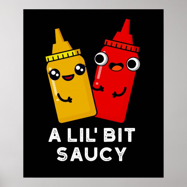 Affiche Un petit peu souillé Sauce Pun Dark BG (Devant)