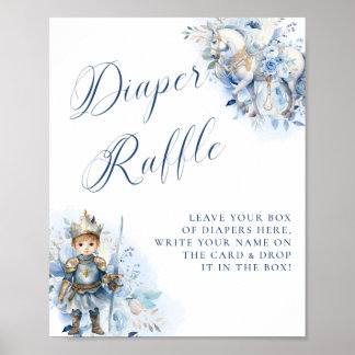 Affiche Un Petit Raffle Prince Royal Blue Diaper