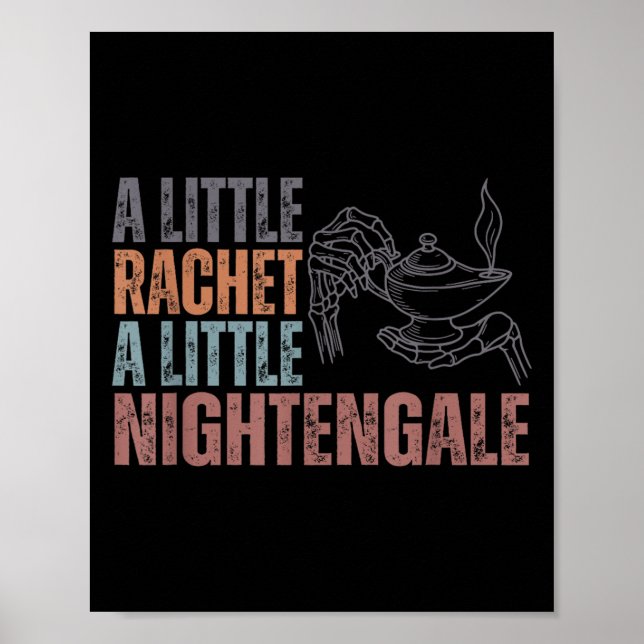 Affiche Un Petit Ratchet Un Peu Nightengale, Drôle Rn Nu (Devant)