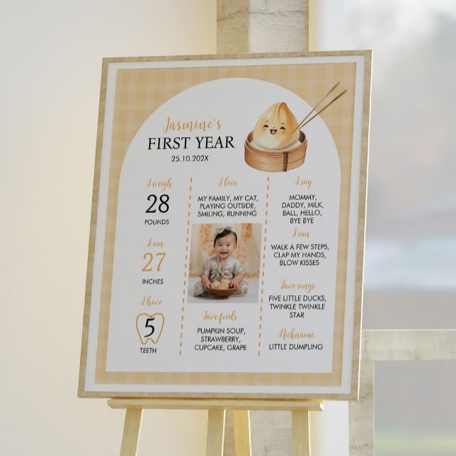 Affiche Un petit symbole marquant de fête d'anniversaire (Créateur téléchargé)