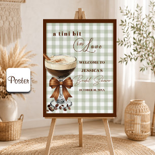 Affiche Un peu amoureuse Espresso Martini Enterrement de v