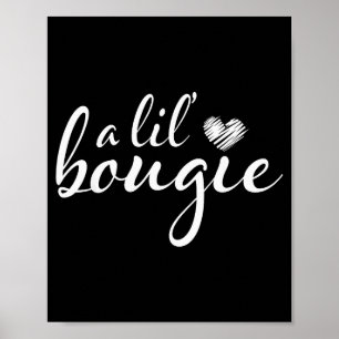 Affiche Un peu Bougie drôle de vêtements pour femmes