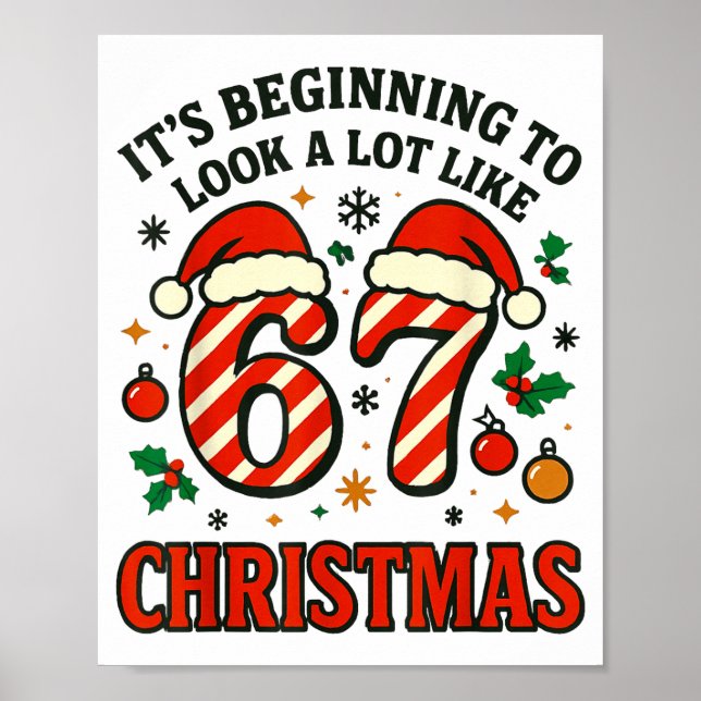 Affiche Un peu comme Noël 67 Six Sept Noël drôle 6-7 B (Devant)