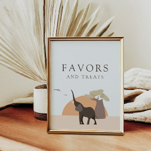 Affiche Un Peu D'Arachide Safari Desert Favours & Traite
