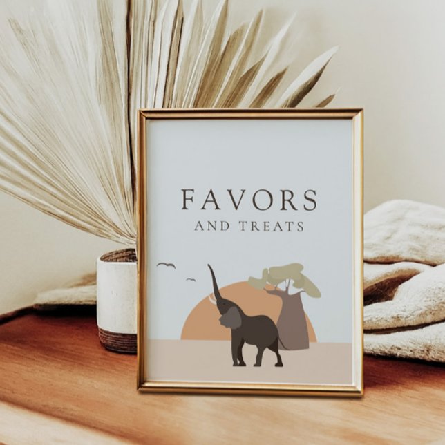 Affiche Un Peu D'Arachide | Safari Desert Favours & Traite (Créateur téléchargé)