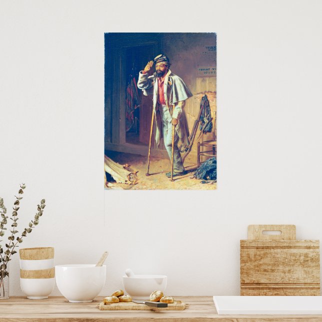 Affiche Un peu d'histoire de guerre Le vétéran Thomas Wood (Cuisine)