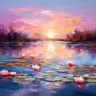 Affiche Un pinceau de beauté