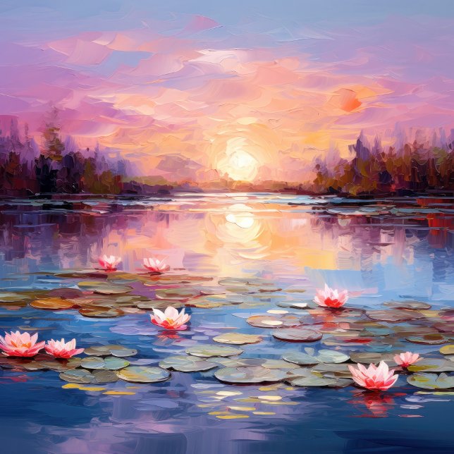 Affiche Un pinceau de beauté (From Monet's Canvas to Your Heart: A Brush with Beauty.)