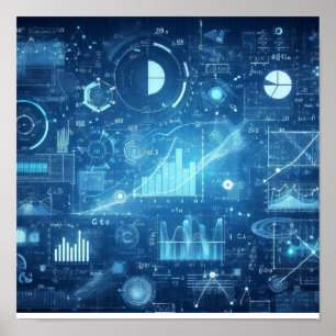 Affiche Un plan d'action numérique éclairé