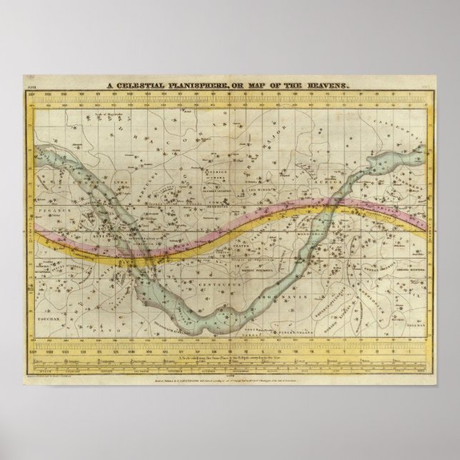 Affiche Un Planisphère céleste (Devant)