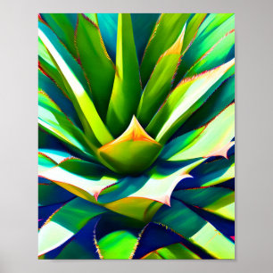 Affiche Un plante d'Agave