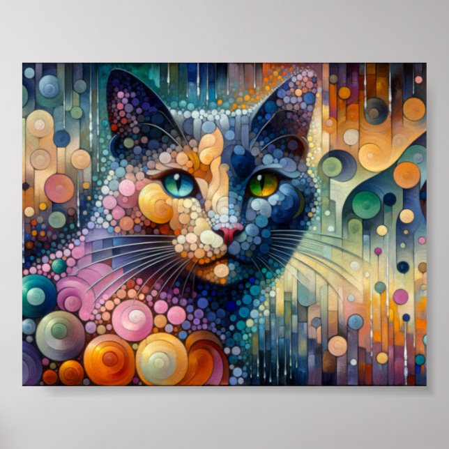 Affiche Un portrait chatoyant d'un ancien (Devant)