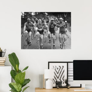 AFFICHE UN PORTRAIT INTIME DU TOUR DE FRANCE DES ANNÉES 19