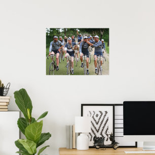 AFFICHE UN PORTRAIT INTIME DU TOUR DE FRANCE DES ANNÉES 19