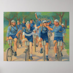 AFFICHE UN PORTRAIT INTIME DU TOUR DE FRANCE DES ANNEES 19