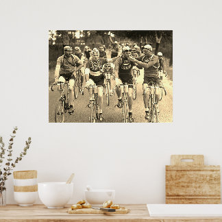 AFFICHE UN PORTRAIT INTIME DU TOUR DE FRANCE DES ANNÉES 19