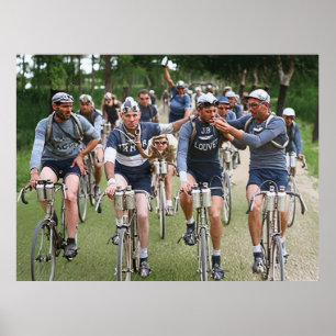 Affiche UN PORTRAIT INTIME TOUR DE FRANCE Années 1920 Redu